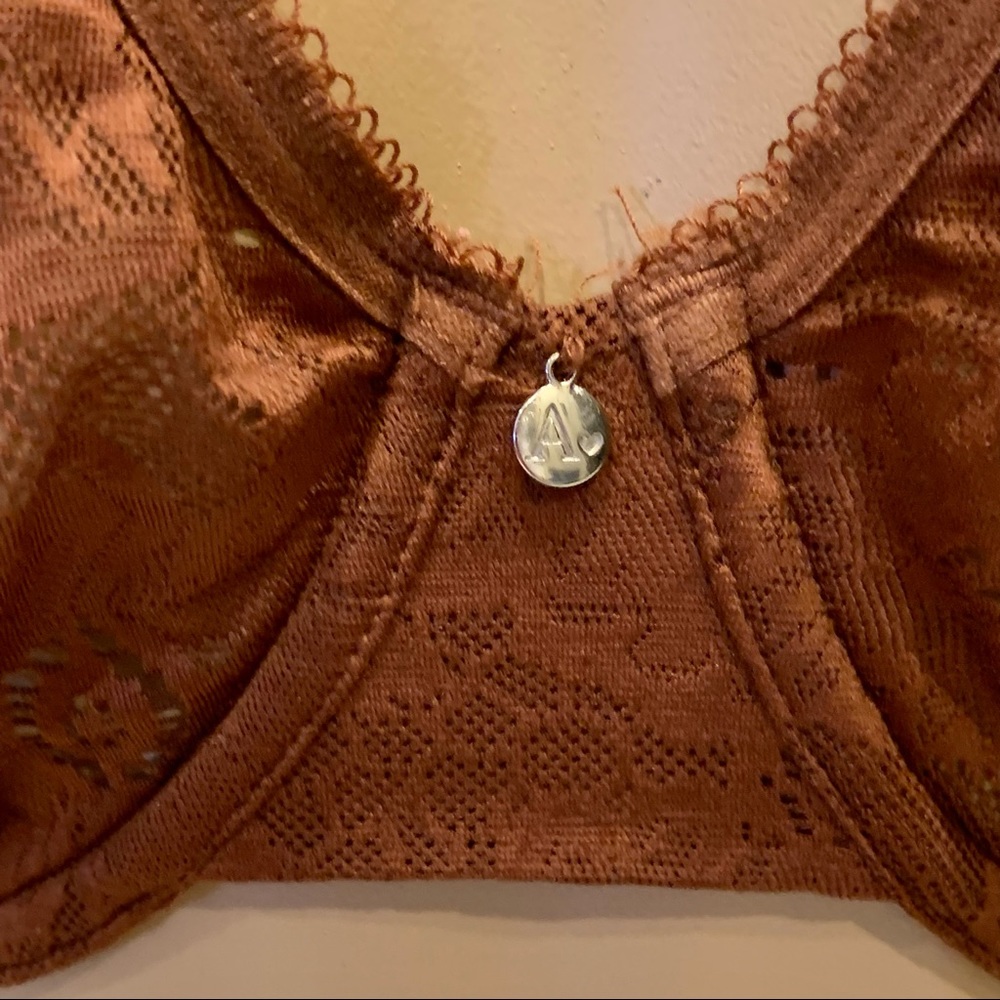 NWOT Adore Me Brown‎ Lace Bra 34DD - Picture 2 of 7